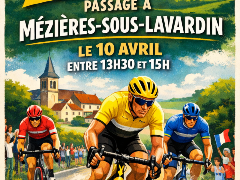 Venez encourager nos cyclismes