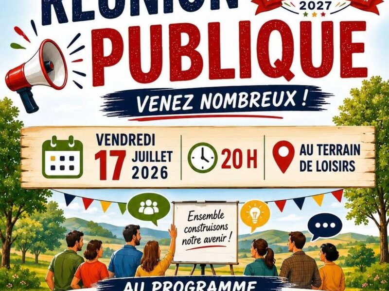 Réunion Publique